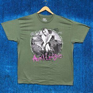 Avril Lavigne Self Titled Punk Rock Graphic T-Shirt Size XXXL